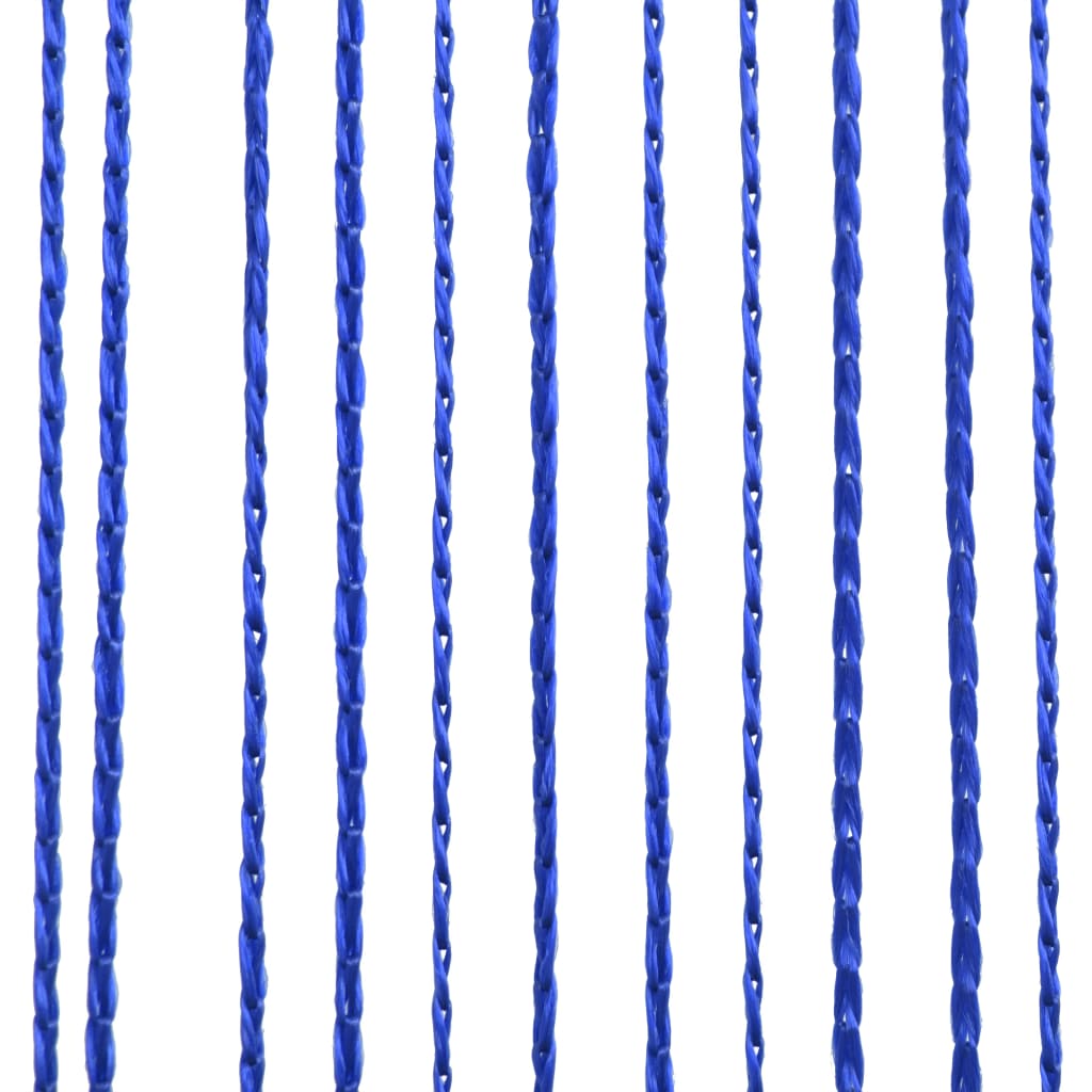 vidaXL Zavese iz nitk 2 kosa 100x250 cm modre barve