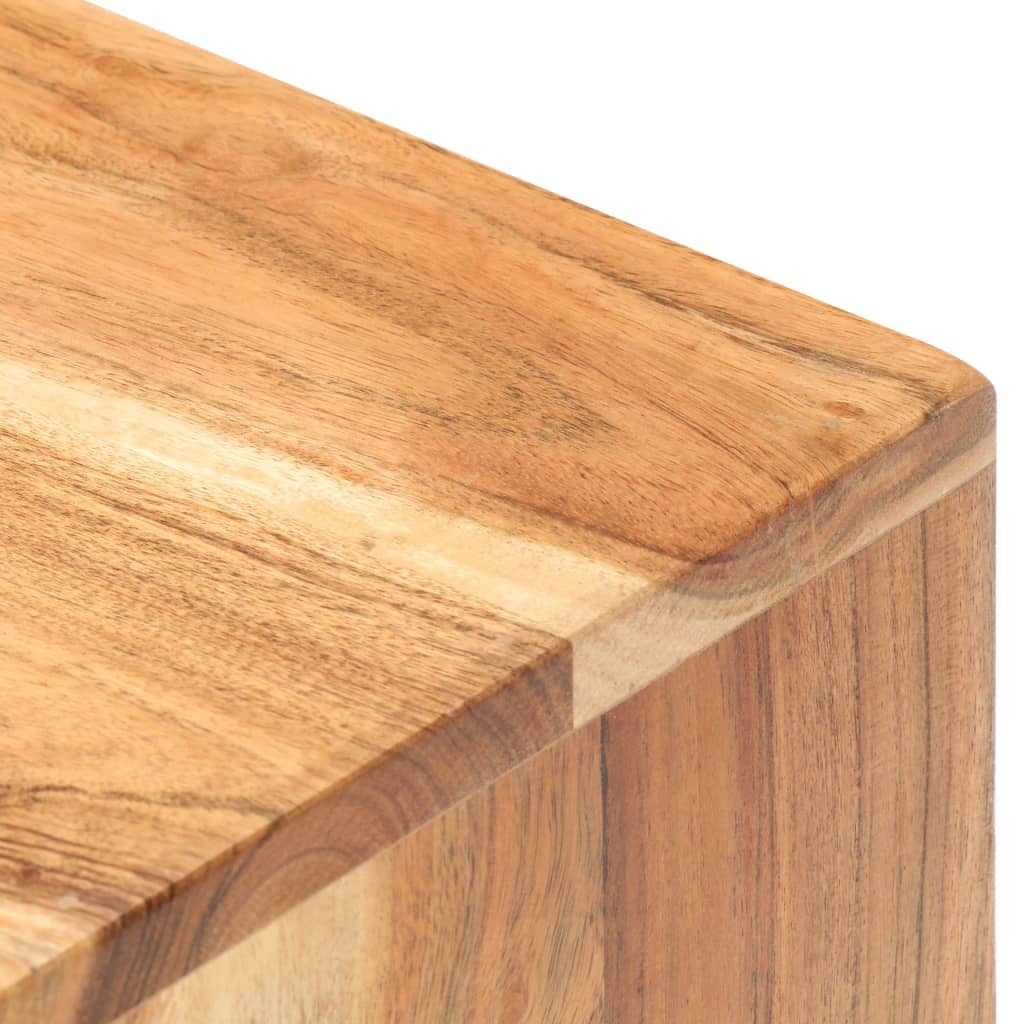 vidaXL Nočna omarica 40x30x50 cm trden akacijev les