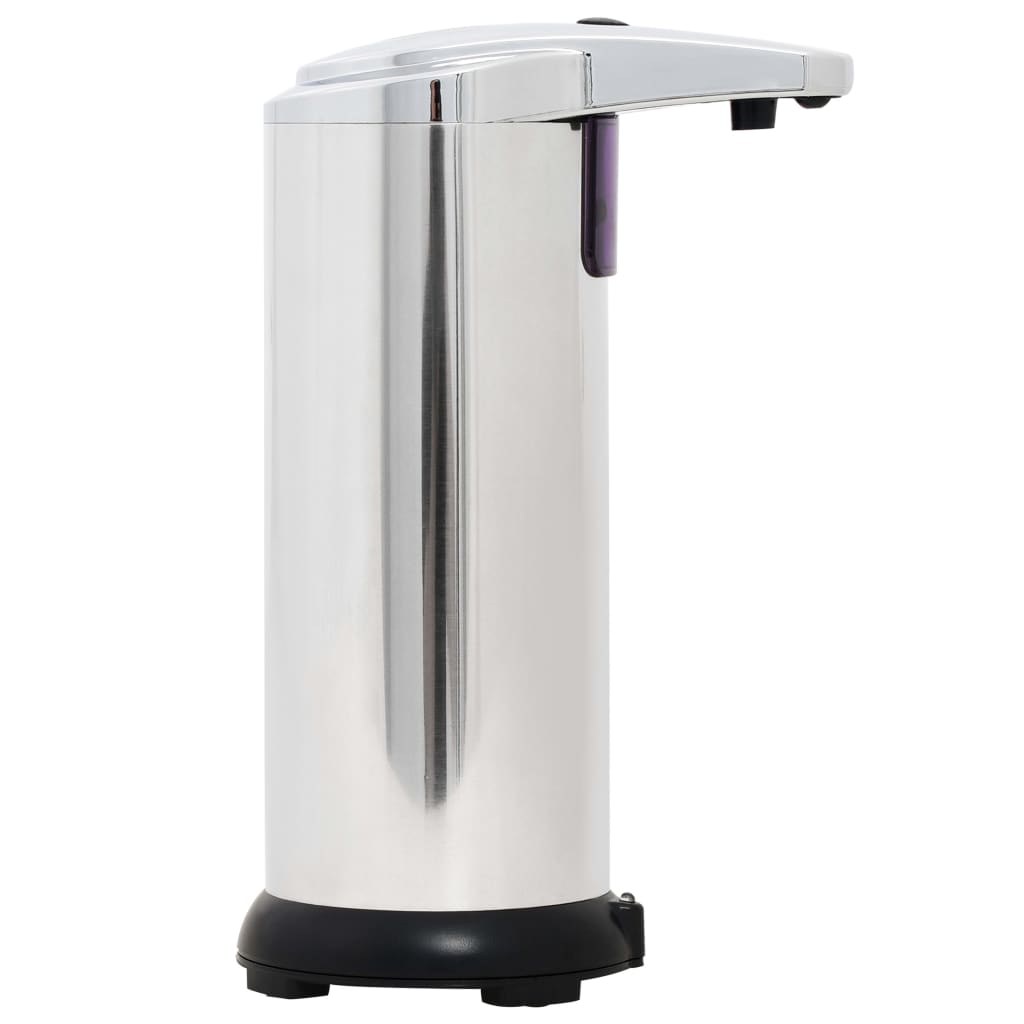 vidaXL Avtomatski dozirnik mila 2 kosa z infrardečim senzorjem 600 ml