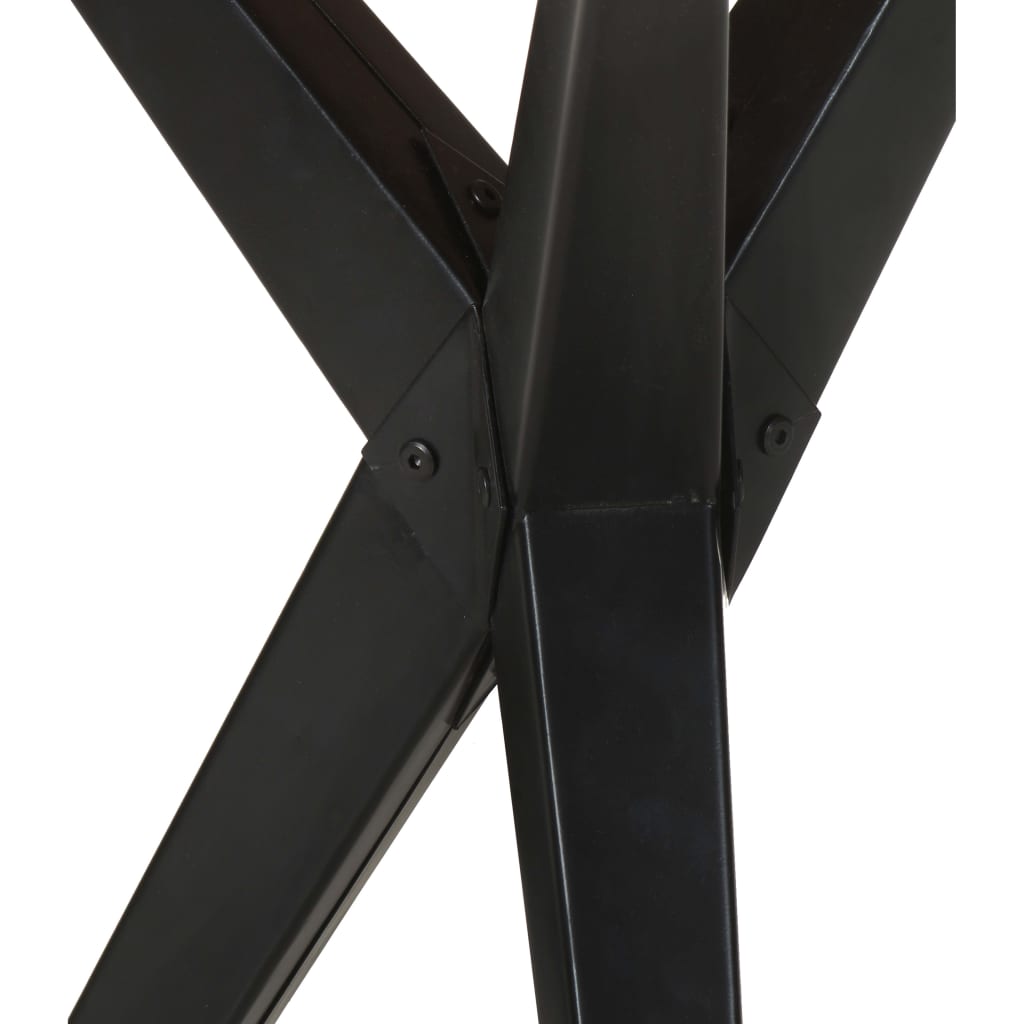 vidaXL Jedilna miza 120x60x76 cm trden predelan les