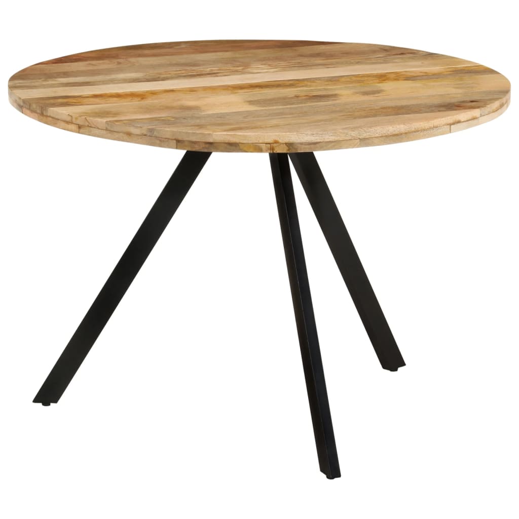 vidaXL Jedilna miza 110x75 cm trden mangov les