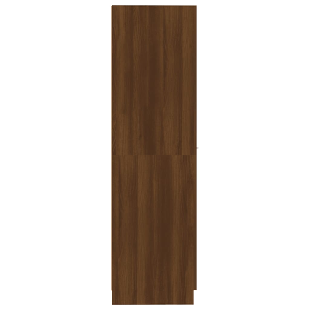 vidaXL Lekarniška omara rjavi hrast 30x42,5x150 cm konstruiran les