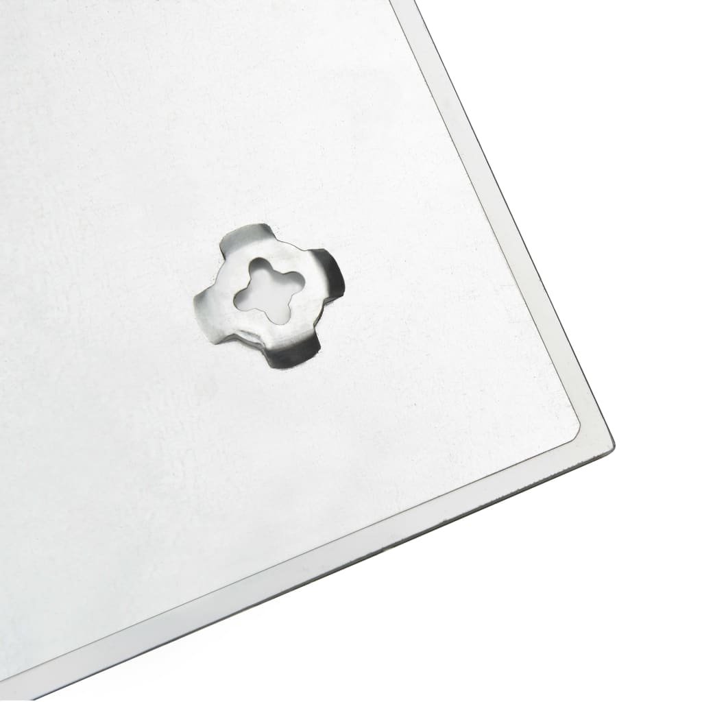 vidaXL Stenska magnetna tabla iz stekla 60x60 cm