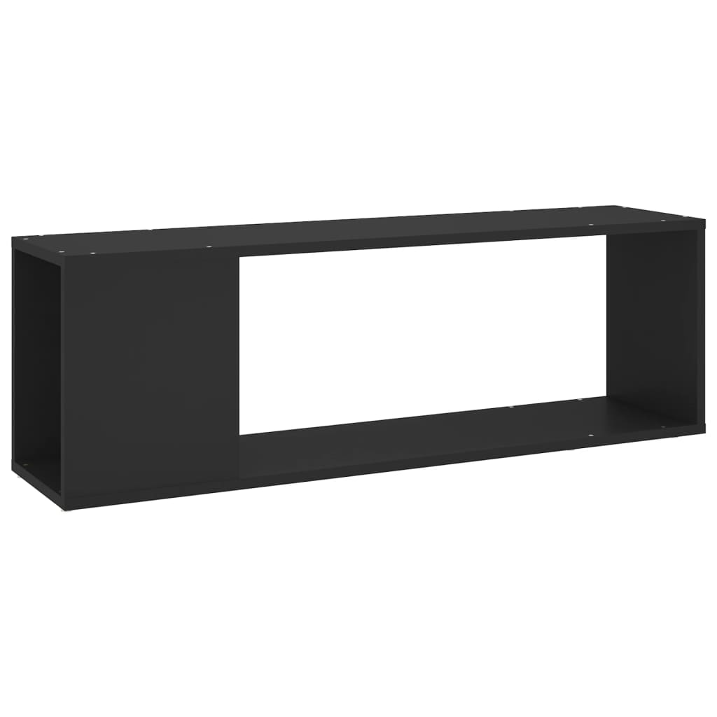 vidaXL TV omarica črna 100x24x32 cm iverna plošča