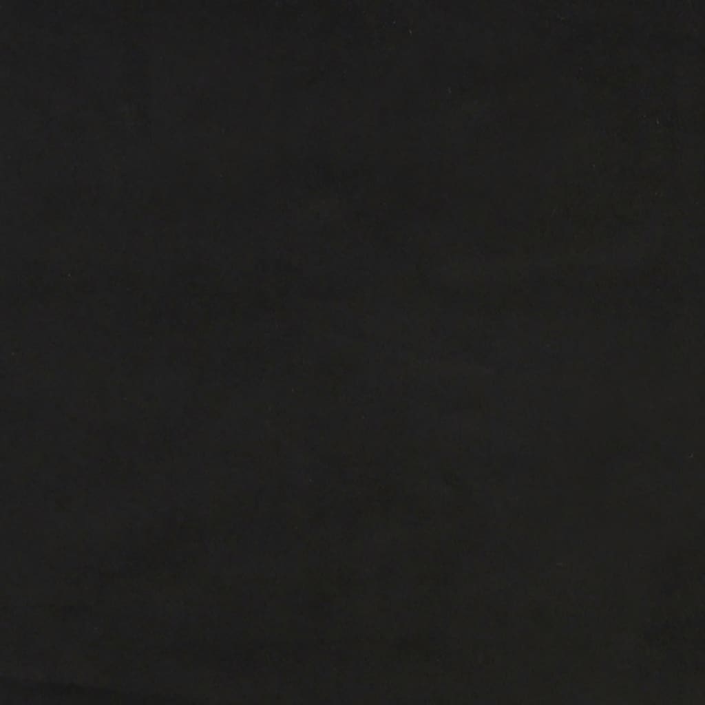 vidaXL Vzmetnica z žepkasto vzmetjo črna 120x190x20 cm žamet
