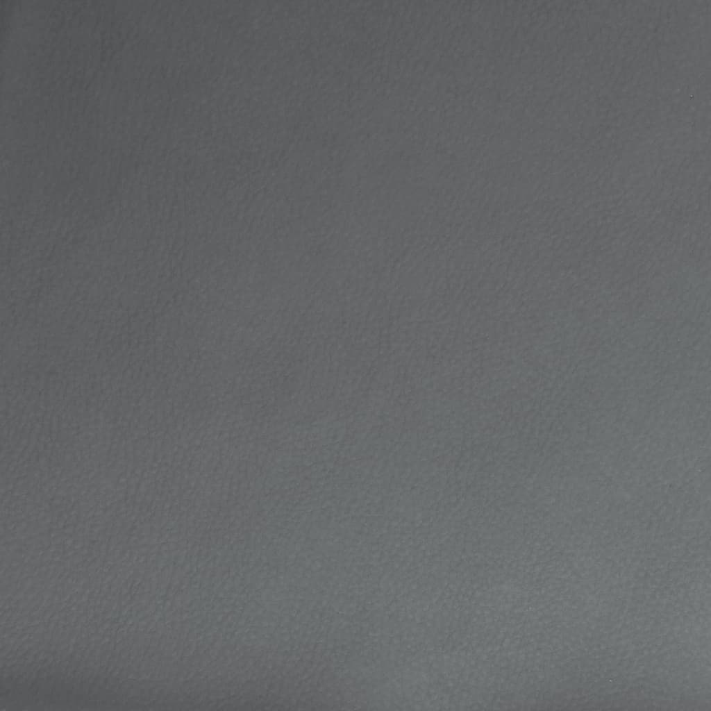 vidaXL Počivalnik siv 55x64x80 cm umetno usnje