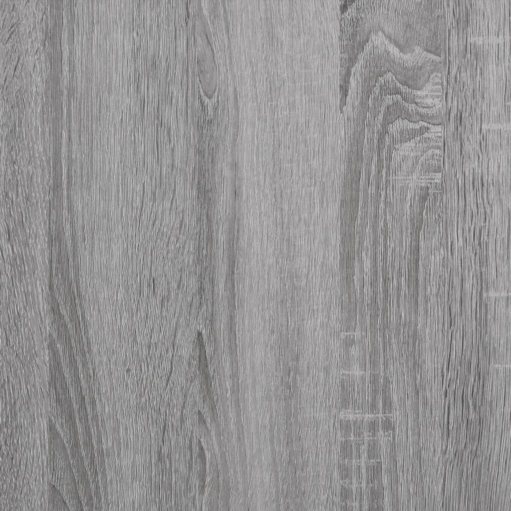 vidaXL Predalnik siva sonoma 60x36x103 cm inženirski les
