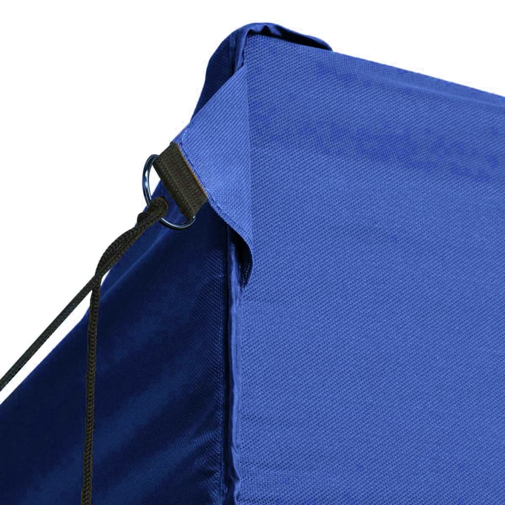 vidaXL Zložljiv šotor s 3 stenami 3x4,5 m modre barve