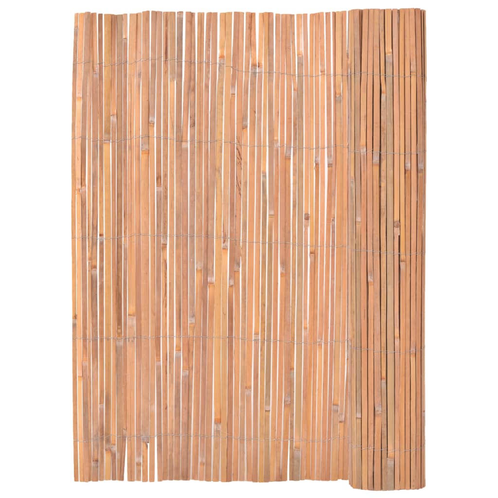 vidaXL Ograja iz bambusa 125x400 cm