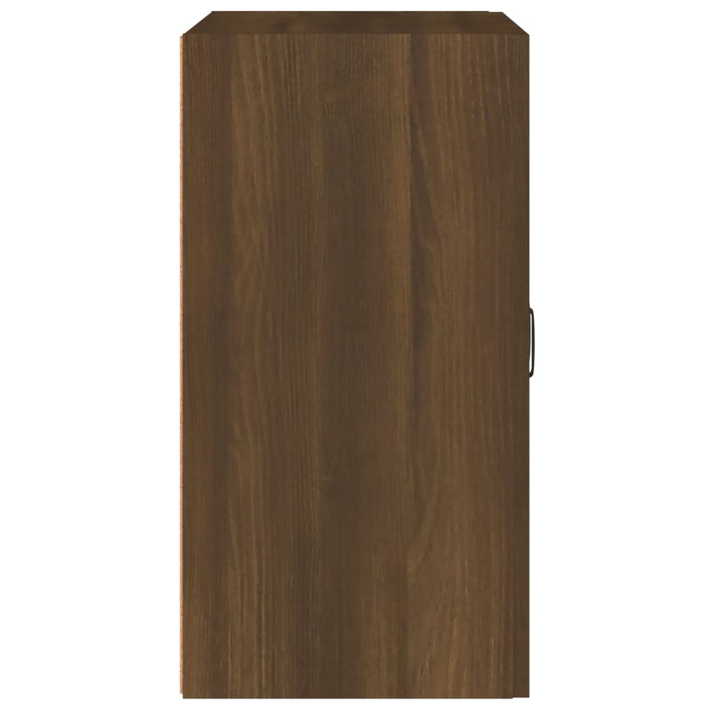 vidaXL Stenska omarica rjavi hrast 60x31x60 cm inženirski les