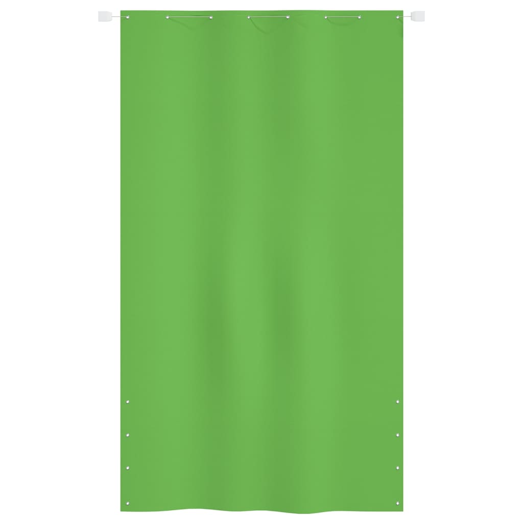 vidaXL Balkonsko platno svetlo zeleno 140x240 cm tkanina Oxford