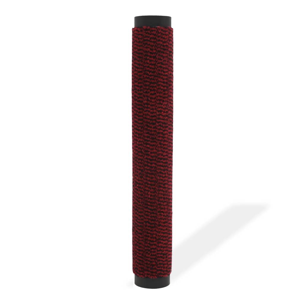 vidaXL Protiprašni predpražnik pravokotni taftani 40x60 cm rdeč