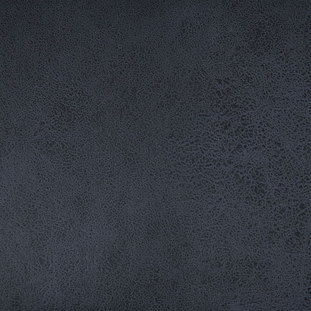 vidaXL Masažni počivalnik iz umetnega semiš usnja siv