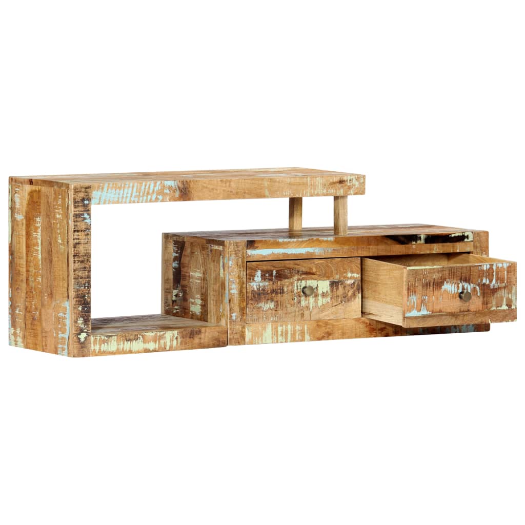 vidaXL TV omarica 120x30x40 cm iz trdnega predelanega lesa
