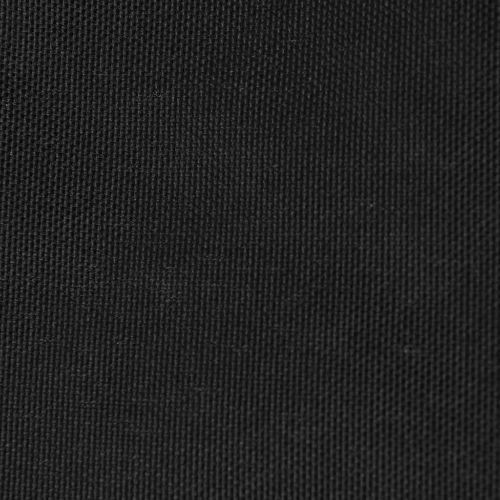 vidaXL Senčno jadro oksford blago pravokotno 3,5x5 m črno