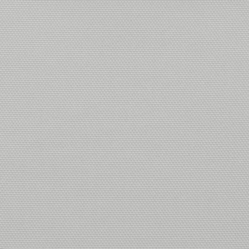 vidaXL Balkonsko platno svetlo sivo 75x500 cm 100 % poliester oxford