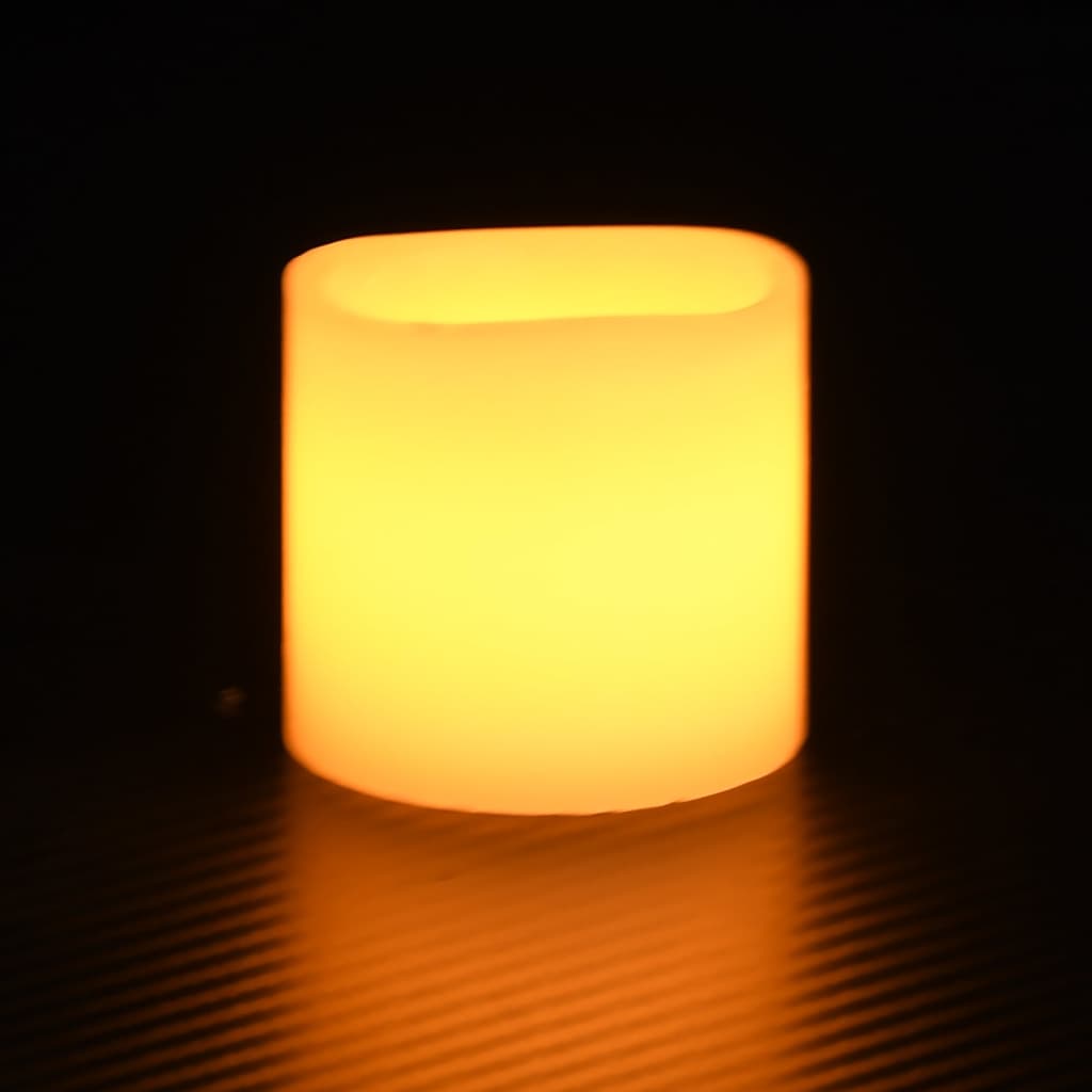 vidaXL Električne LED svečke 50 kosov toplo bele