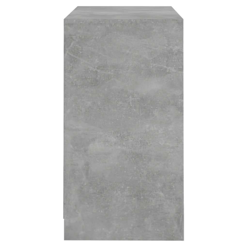 vidaXL Komoda betonsko siva 70x41x75 cm inženirski les