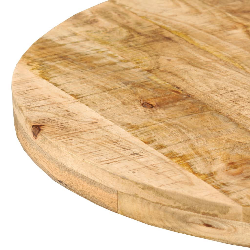 vidaXL Jedilna miza masiven mangov les in jeklo 180 cm