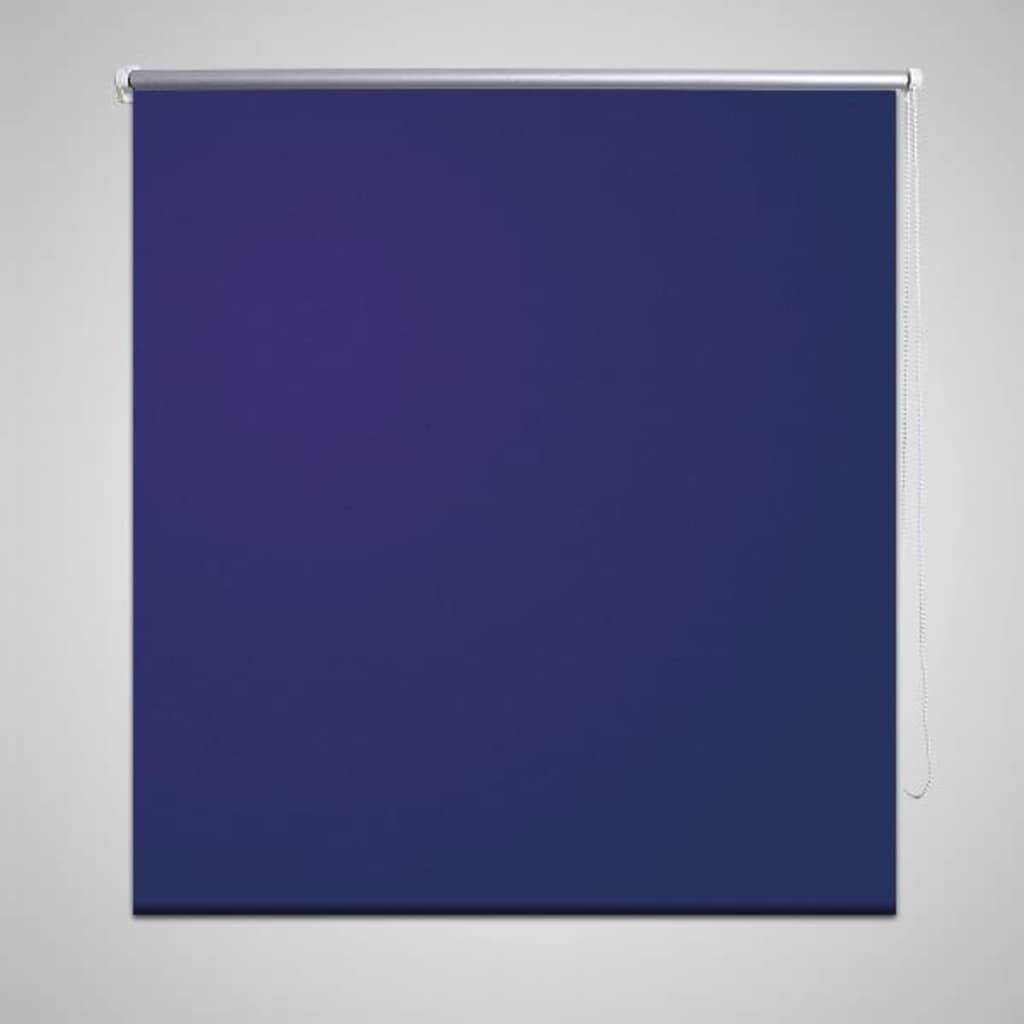 Zatemnitvena Rolo Žaluzija 40 x 100 cm Mornarsko Modra