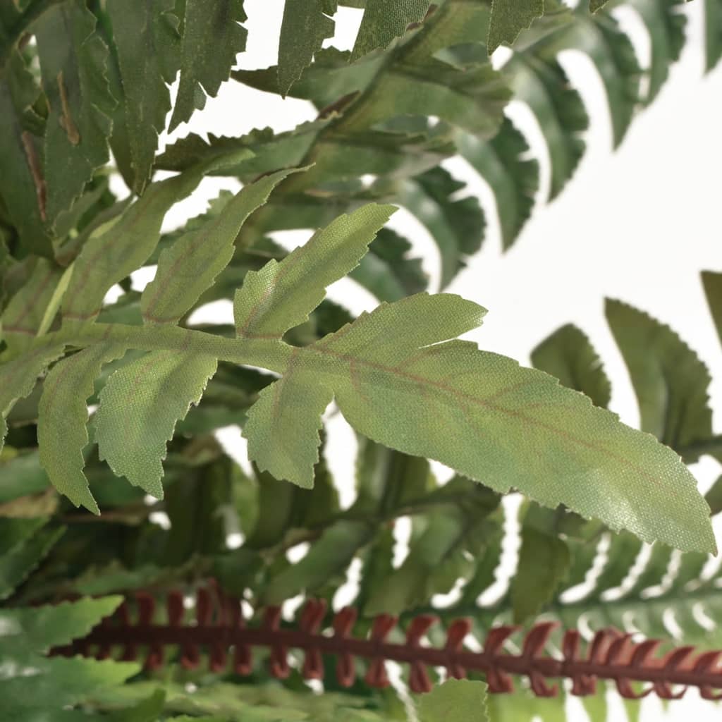vidaXL Umetna rastlina praprot v loncu 60 cm zelene barve