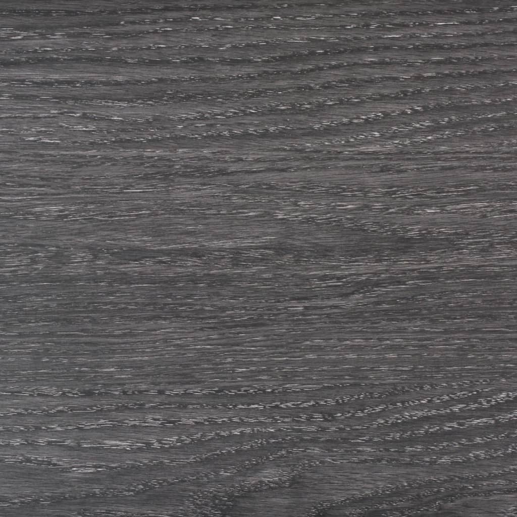 vidaXL Nesamolepilne PVC talne plošče 4,46 m² 3 mm črne