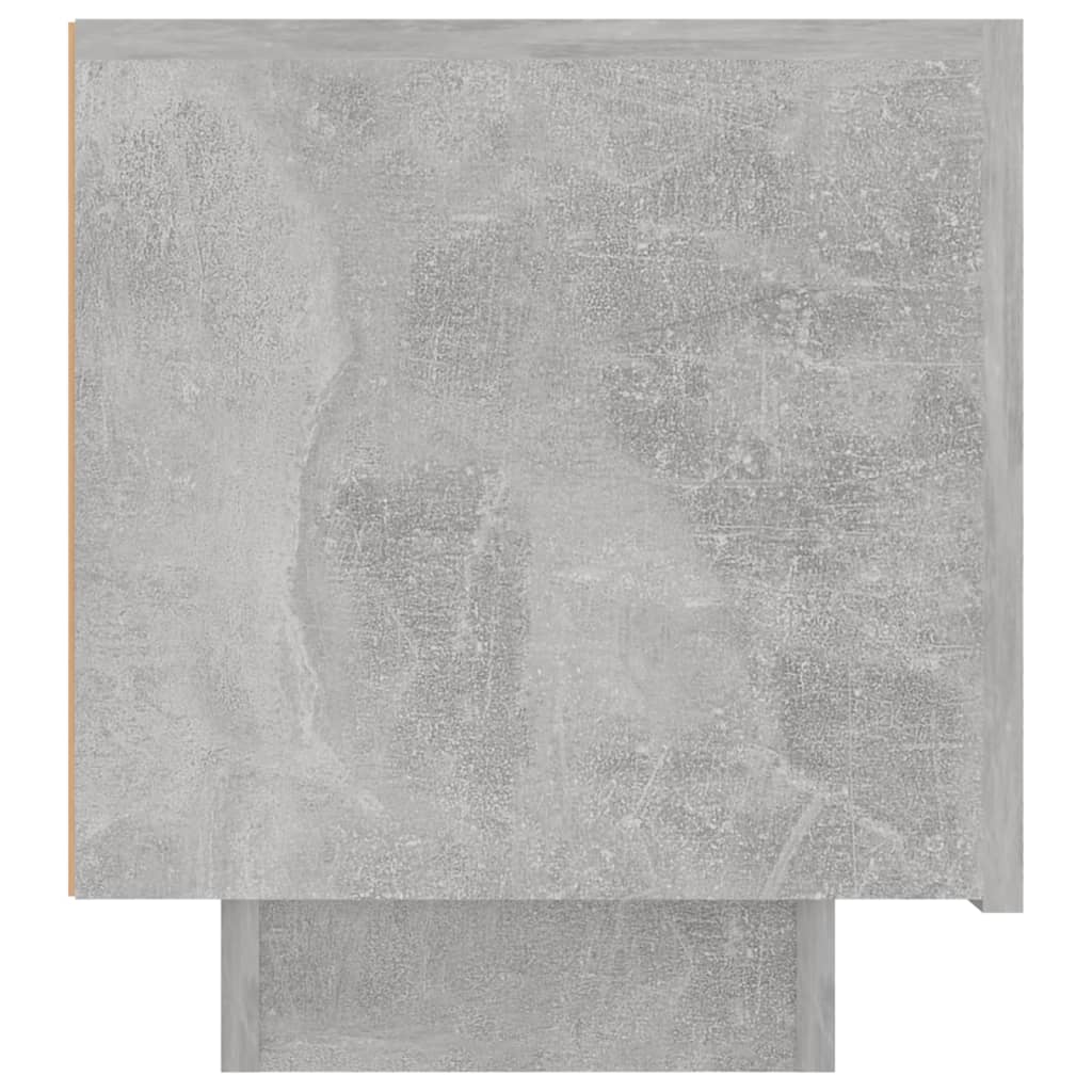 vidaXL Nočna omarica betonsko siva 100x35x40 cm iverna plošča