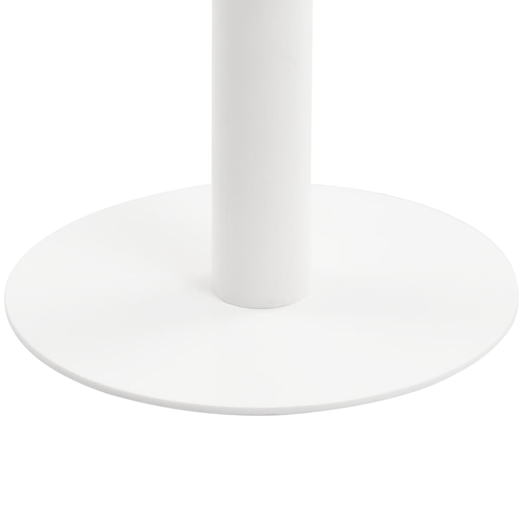 vidaXL Bistro miza svetlo rjava 60 cm mediapan