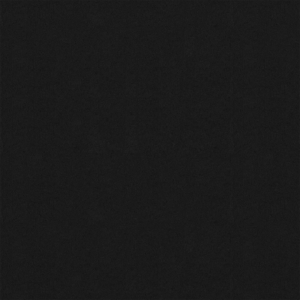 vidaXL Balkonsko platno črno 120x500 cm oksford blago