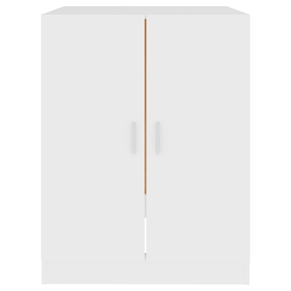 vidaXL Omara za pralni stroj bela 71x71,5x91,5 cm
