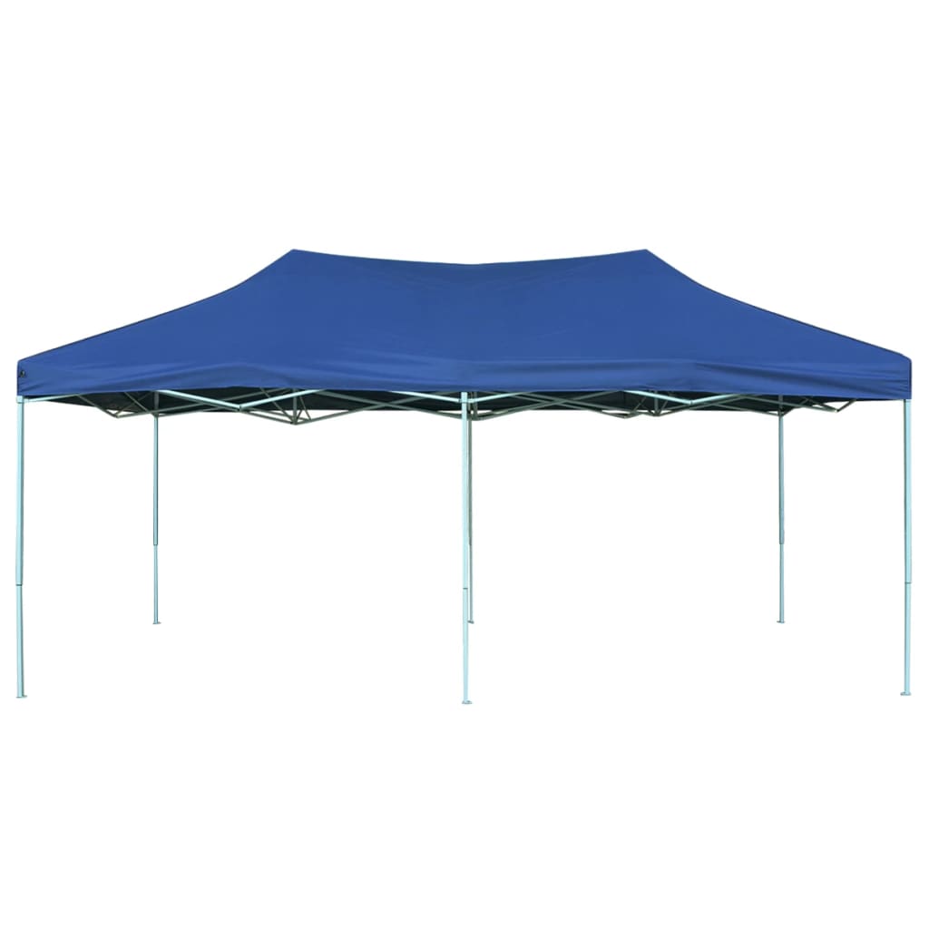 vidaXL Zložljivi šotor pop-up 3x6 m modre barve