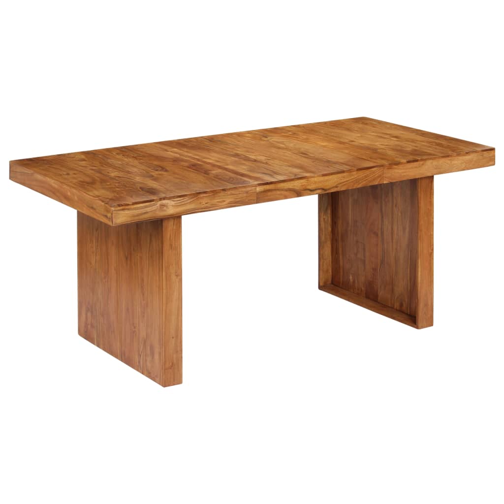 vidaXL Jedilna miza 180x90x75 cm trden akacijev les