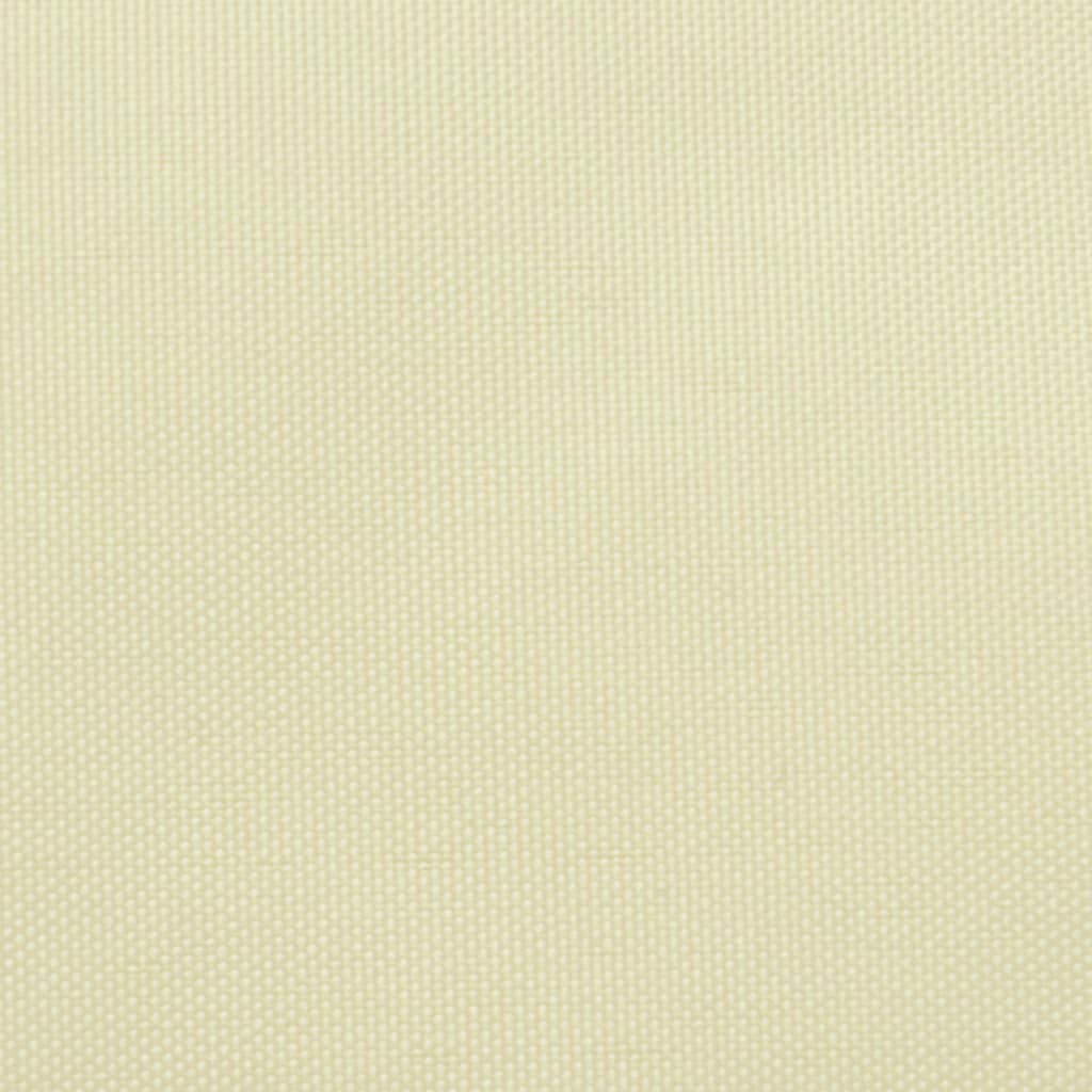 vidaXL Senčno jadro oksford tekstil kvadratno 3,6x3,6 m krem