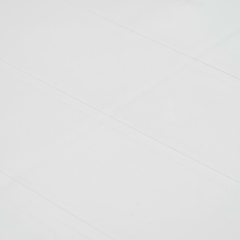 vidaXL Bistro garnitura iz plastike 3-delna videz ratana bela