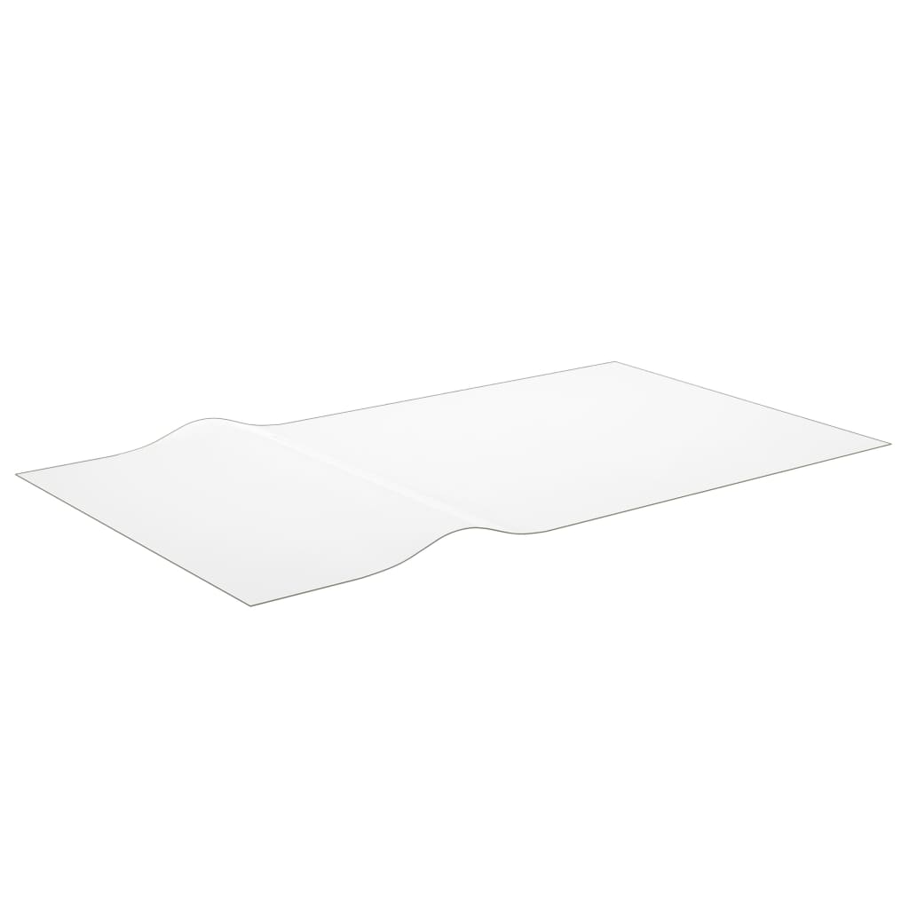 vidaXL Zaščita za mizo mat 200x100 cm 2 mm PVC