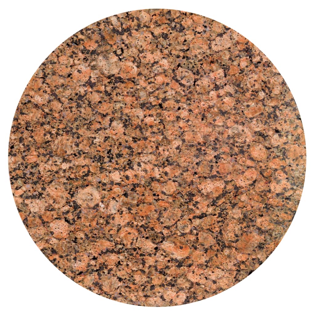 vidaXL Klubska mizica rjava 40x40x40 cm kamen z marmorno teksturo