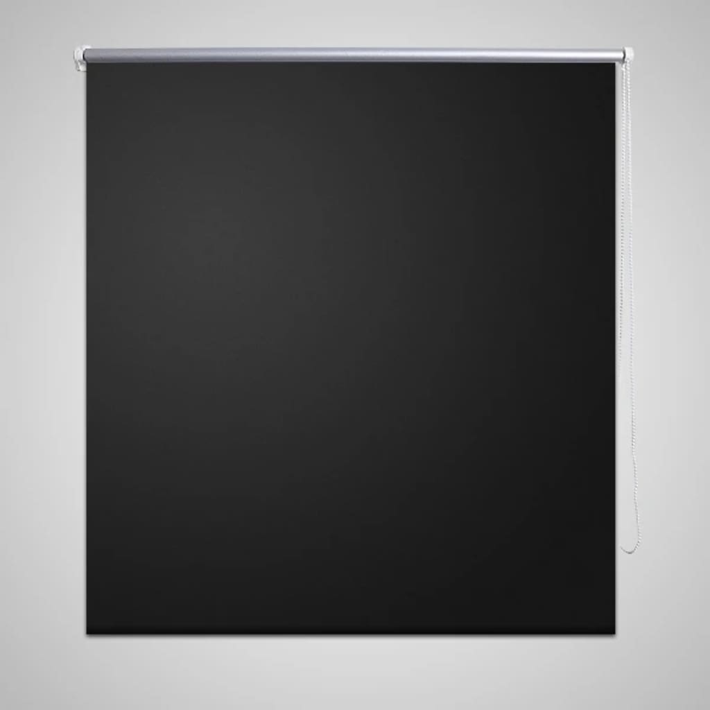 Zatemnitvena Rolo Žaluzija 40 x 100 cm Črna barva