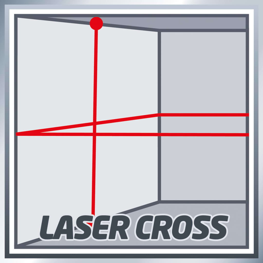 Einhell Križni Linijski Laser TE-LL 360 Rdeče Barve 2270110
