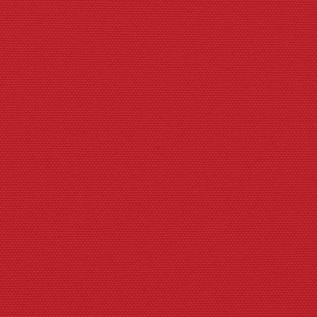 vidaXL Zložljiva stranska tenda rdeča 140x1000 cm