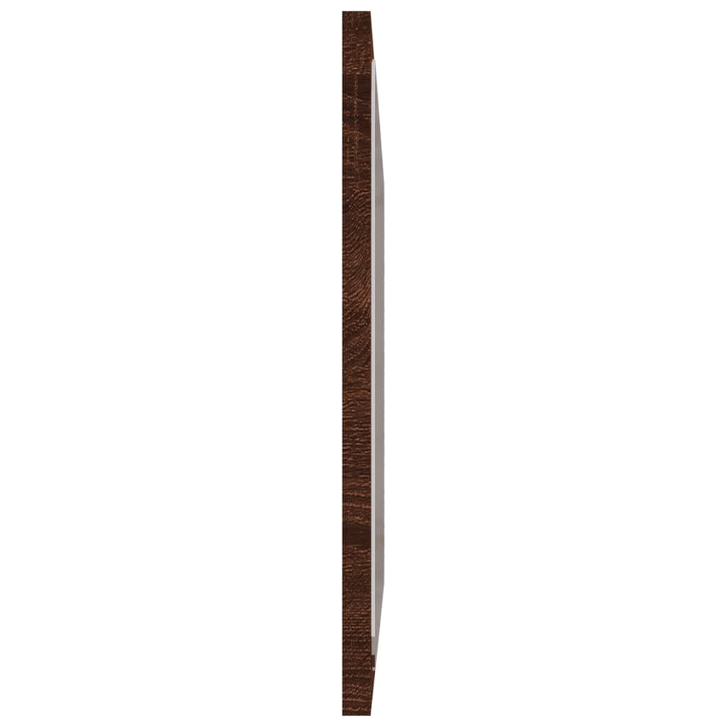 vidaXL Kopalniška garnitura 2-delna rjavi hrast inženirski les