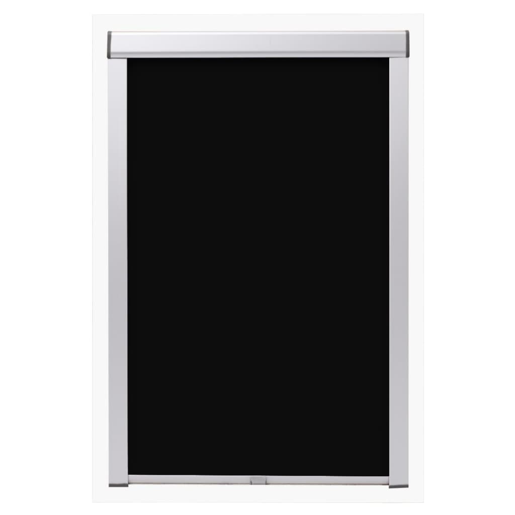 vidaXL Senčilo za zatemnitev okna črne barve M06/306