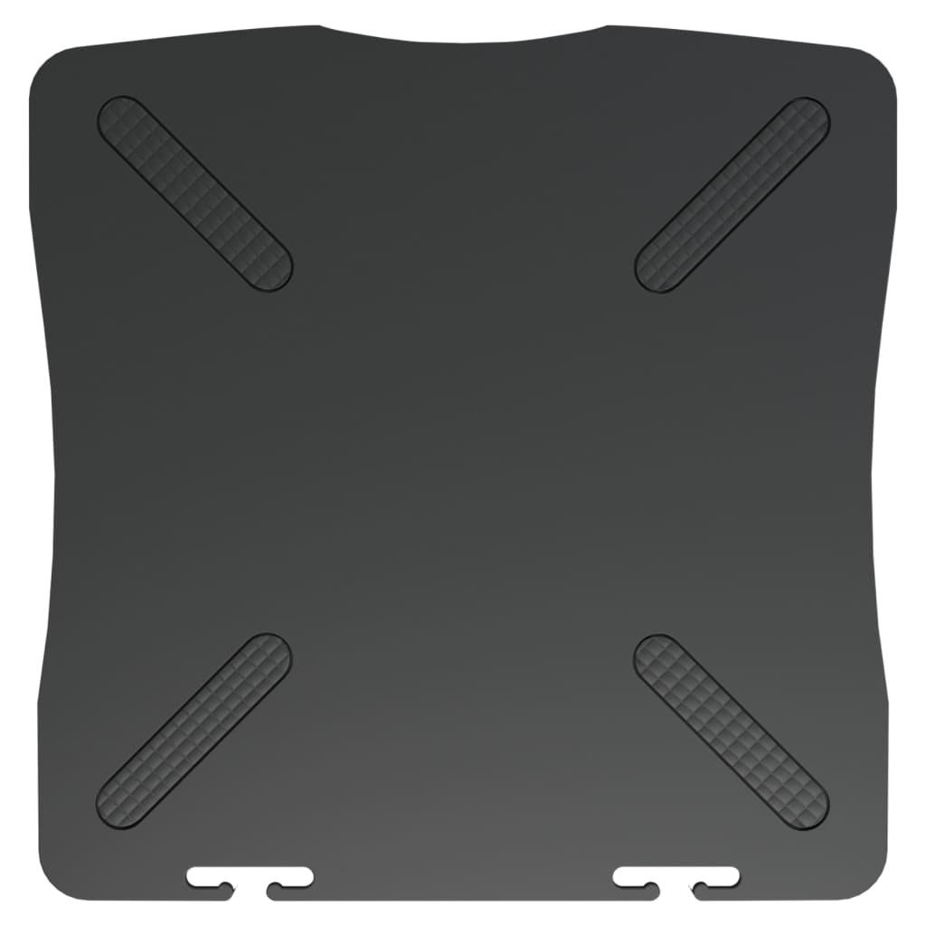 vidaXL Stojalo za monitor črno 33,5x34x10,5 cm