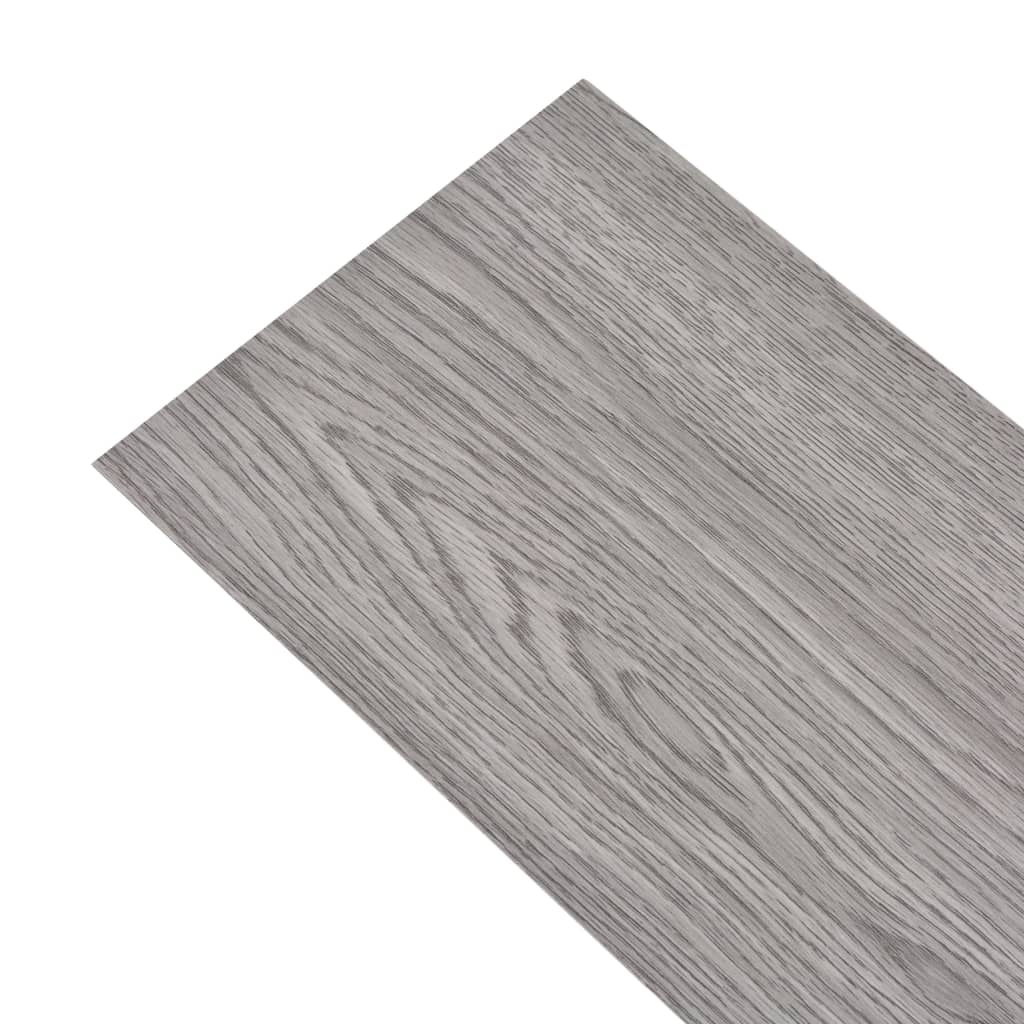 vidaXL Samolepilne PVC talne plošče 2,51 m² 2 mm temno sive