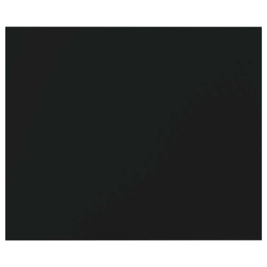 vidaXL Dodatne police za omaro 4 kosi črne 60x50x1,5 cm iverna plošča