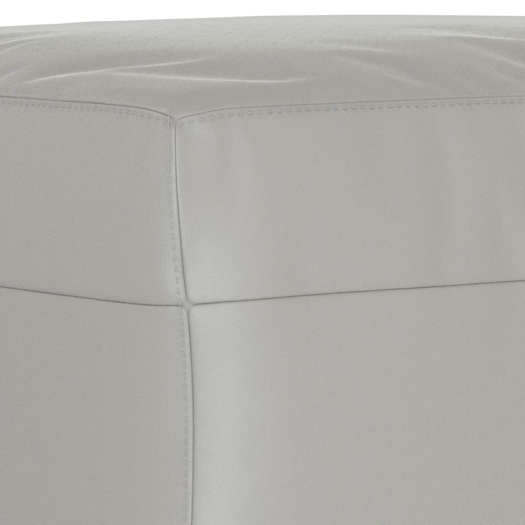 vidaXL Sedežna garnitura 4-delna z vzglavniki svetlo siva mikrovlakna