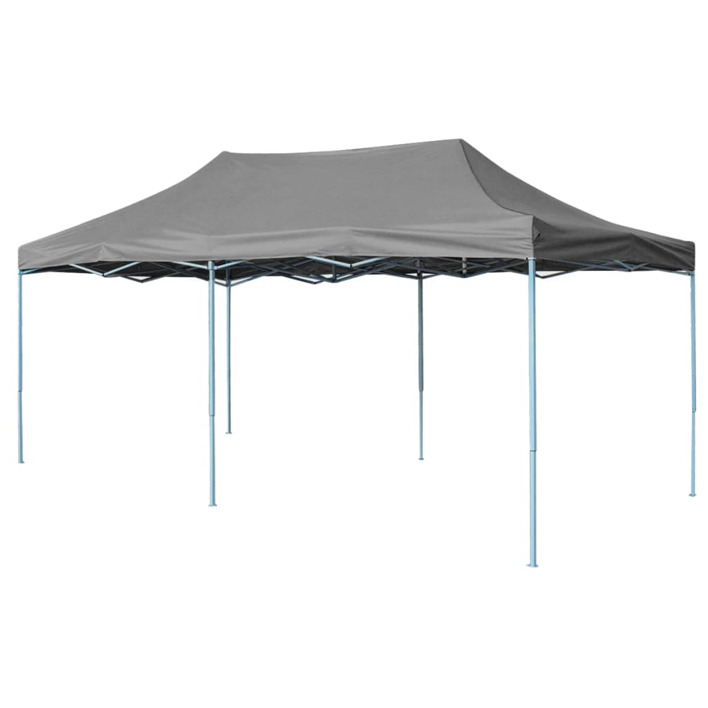 vidaXL Zložljiv pop-up šotor za zabave 3x6 m antraciten