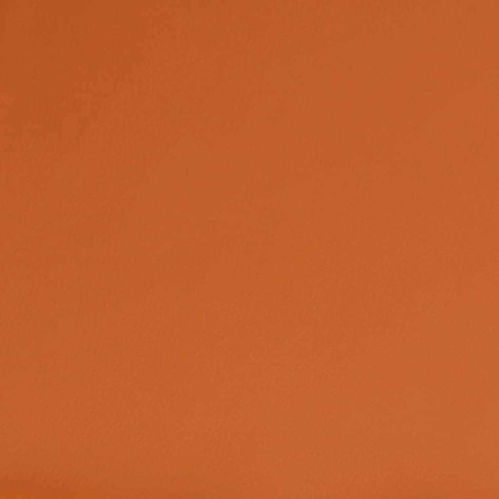 vidaXL Stolček za noge krem in oranžen 45x29,5x35 cm