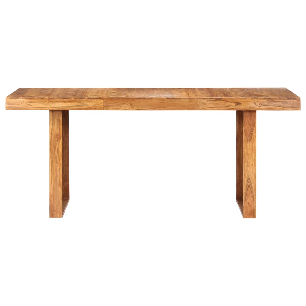 vidaXL Jedilna miza 180x90x75 cm trden akacijev les