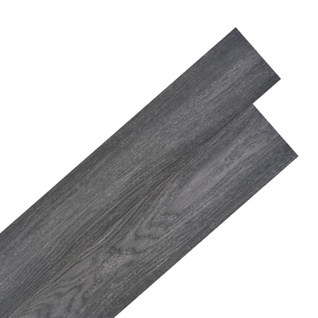 vidaXL Samolepilne PVC talne plošče 2,51 m² 2 mm črne in bele