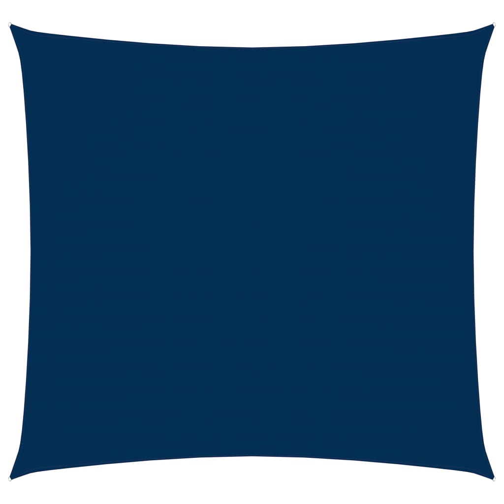vidaXL Senčno jadro oksford blago kvadratno 2,5x2,5 m modro